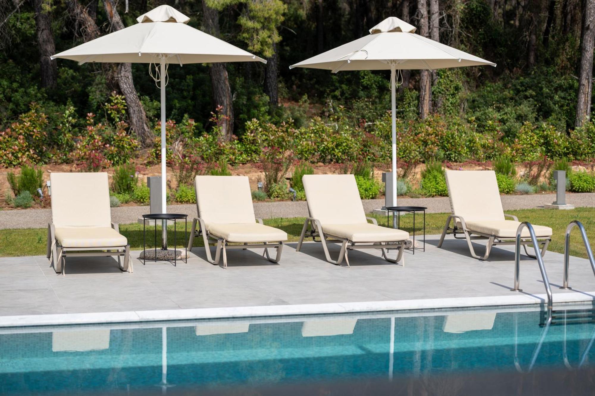 Nikiti Botanic Pool Suites Ngoại thất bức ảnh